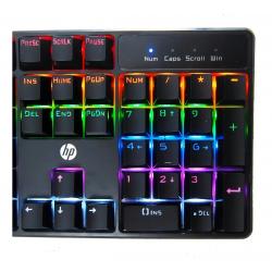 Teclado gamer HP GK320 qwerty esp. negro con led