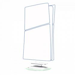 Accesorios trust soporte vertical led para ps5 white gxt229