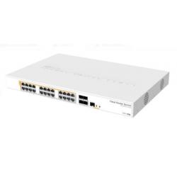 Switch mikrotik 24 puertos gb poe 500w + 4 puertos sfp+10gb  s/c