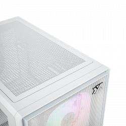 Gabinete XYZ atom white 3 coolers pulsar a-rgb+pwm a-rgb control