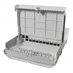 Switch mikrotik 310-1g-5s-4s+out 5sfp + 4sfp+ Exterior CRS3101G5S4S