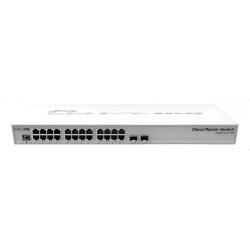 Switch mikrotik 326-24g-2s+ l5 24eth 2spf+ rackmount modelo: CRS32624G2S+