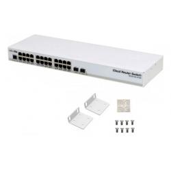 Switch mikrotik 326-24g-2s+ l5 24eth 2spf+ rackmount modelo: CRS32624G2S+
