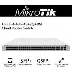 Switch mikrotik 48p 4spf+ 2qsfp+  Modelo: CRS35448G4S2