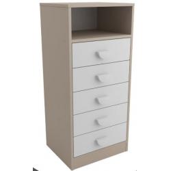Comoda Cajonera 5 Cajones