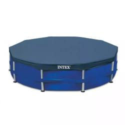 Pileta Estructural Intex Redonda 366x76cm 6503 Lts 18832/6 + Cobertor 18907/9