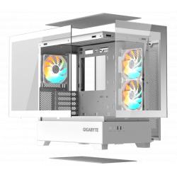 Gabinete Gamer Gigabyte C201P M-ATX White Panoramic