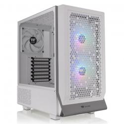 Gabinete Thermaltake Ceres 300 TG ARGB Snow White Tempered Glass