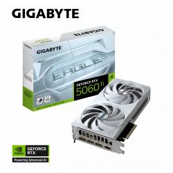 Placa de video gigabyte RTX 5060TI EAGLE OC ice 8gb white