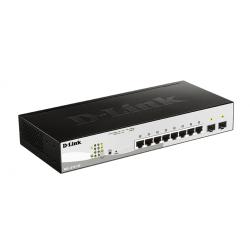 Switch D-link dgs-1210-10p 8-port gigabit 2-ports sfp poe