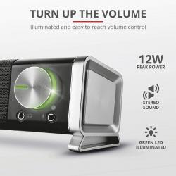 Parlante barra de sonido trust asto