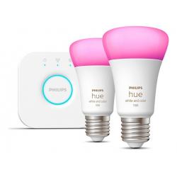 Lampara philips hue wca 9w a60 e27 2set eu
