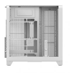 Gabinete thermaltake view 390 air snow white tempered glass