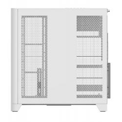 Gabinete thermaltake view 390 air snow white tempered glass