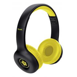Auricular trust wireless kids black