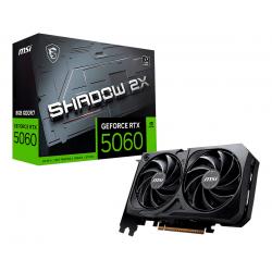 Placa de video MSI RTX 5060 8 gb gddr7 128 bit shadow 2X OC
