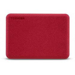 Disco externo toshiba canvio advance 1TB USB 3.0 Rojo