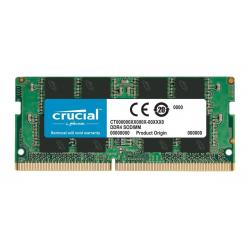 Memoria ram color verde  8gb 1 crucial sodimm