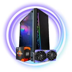 PC GAMER HYPER N6 - AMD RYZEN 7 5700 + 32GB RAM + 960GB SSD + RX 9060XT