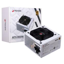 FUENTE Naxido 850W Certificada +80 GOLD (WHITE)
