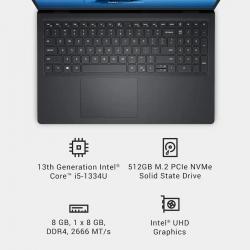 Notebook Dell I5 1334u 8Gb Ram 512Gb Ssd Pantalla 15.6p Tactil Win 11