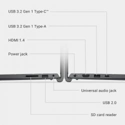 Notebook Dell I5 1334u 8Gb Ram 512Gb Ssd Pantalla 15.6p Tactil Win 11