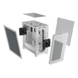 Gabinete Corsair 3000d Airflow Blanco 2 Ventiladores