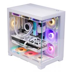 Gabinete jalatec JT-Z76 gaming case blanco