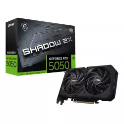 Placa de video geforce MSI RTX 5050 8gb shadow 2X OC