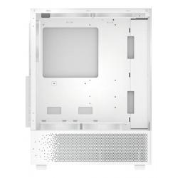 Gabinete Mid Tower Xpg Invader X Mini 5 Fan Argb Vidrio Templado White