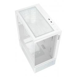 Gabinete Mid Tower Xpg Invader X Mini 5 Fan Argb Vidrio Templado White