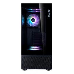 Gabinete Mid Tower Xpg Invader X Mini 5 Fan Argb Vidrio Templado Negro