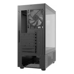 Gabinete Mid Tower Xpg Invader X Mini 5 Fan Argb Vidrio Templado Negro