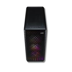 Gabinete XPG lander 300 negro con argb y vidrio templado