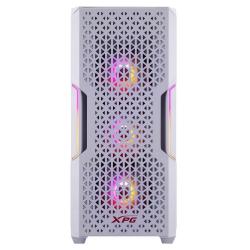 Gabinete XPG starker air BTF blanco E-ATX con Vidrio Templado y ARGB