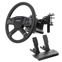 Simulador de camiones Moza R5 Direct Drive con Volante TSW y Pedales SR-P Lite