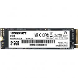 Disco ssd patriot P320 solid 512gb M.2 pe000997