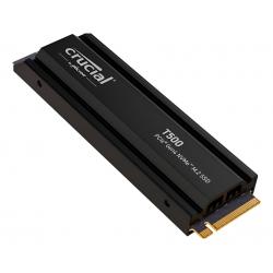 Disco Ssd crucial interno T500 1TB con disipador 7300mbs