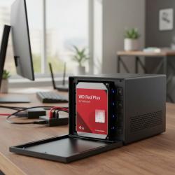 Disco Duro Western Digital Red Plus Nas 4tb