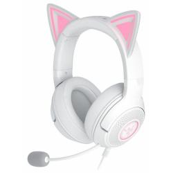AURICULAR GAMER RAZER KRAKEN KITTY V2 WHITE USB RGB
