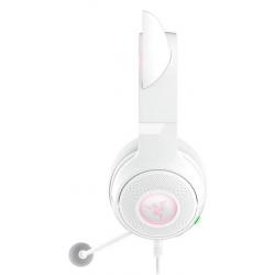 AURICULAR GAMER RAZER KRAKEN KITTY V2 WHITE USB RGB