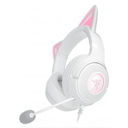 AURICULAR GAMER RAZER KRAKEN KITTY V2 WHITE USB RGB