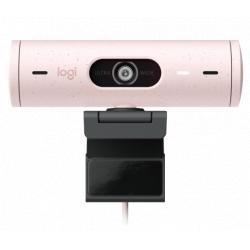 Web Cam Logitech Brio 500 Rose Full Hd Rosa