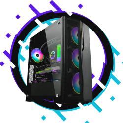 PC GAMER HYPER P1 - AMD RYZEN 7 5700 + 16GB RAM + 512GB SSD M.2+ RX 9060XT