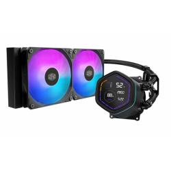 WATER COOLER MASTER MASTERLIQUID CORE NEX DIGITAL 240 BLACK ARGB