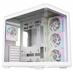 GABINETE COOLER MASTER 600 ELITE WHITE ARGB x 4 COOLERS