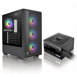 Gabinete c/fuente thermaltake s200 + bx3 750w 80 plus bronze