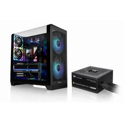 Gabinete c/fuente Thermaltake View 390 + 1050w 80 Plus Gold