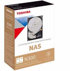 Disco hdd 20tb toshiba n300 nas 1024mb cmr 7200rpm