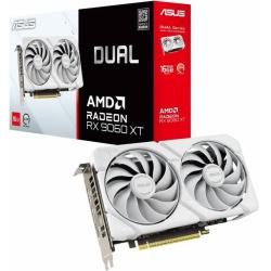 PLACA DE VIDEO ASUS DUAL RX9060XT 16GB WHITE